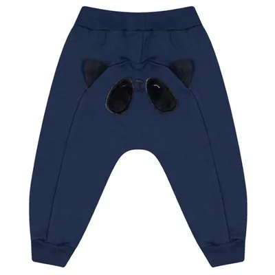 Calça Duzizo Bebê Moletom Aplicação Panda Calça Duzizo Bebê Moletom Aplicação Panda